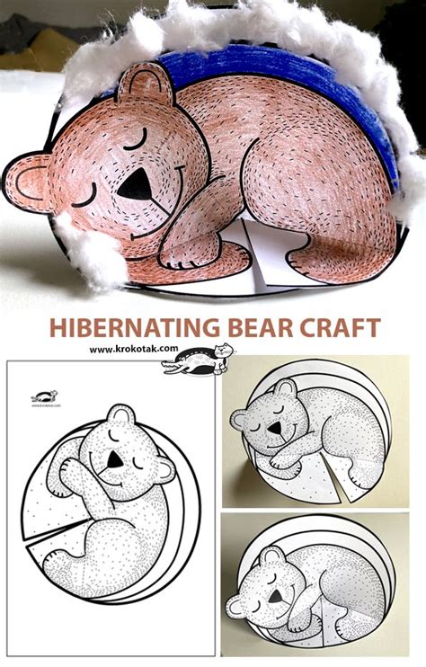 hibernating bear craft